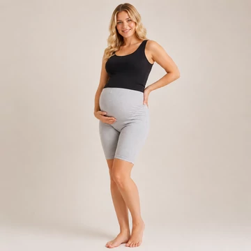 Kismama leggings szürke (több méretben)